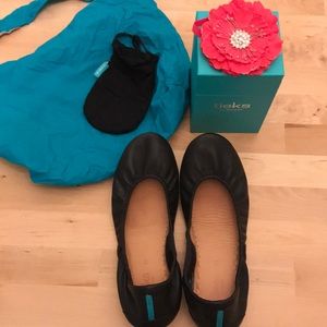 Matte Black Tieks (size 10)